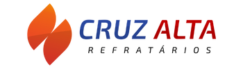 Logomarca colorida da Cruz alta Refratários